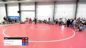 49 kg Rr Rnd 3 - Madelyn Carmichael, NJ Select vs Brooklynn Webber, Maine Trappers