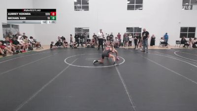 84 lbs Round 1 (6 Team) - Aubrey Kokinda, Terps Xtreme vs Michael Vasi, Taylor Hammers