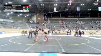 114 lbs Cons. Round 1 - Keyonna Perry, Mccreary Central vs Sophia Moore, Harrison County