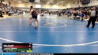 138 lbs Cons. Round 3 - Landon Umbreit, Rush City-Braham vs Will Killeen, Wabasha-Kellogg