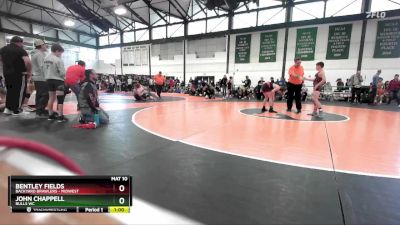 96-104 lbs Cons. Round 3 - Bentley Fields, Backyard Brawlers - Midwest vs John Chappell, Bulls WC