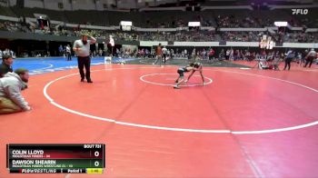National 3-5 68 Quarterfinal - Dawson Shearin, Midlothian Miners Wrestling Cl vs Colin Lloyd, Midlothian Miners