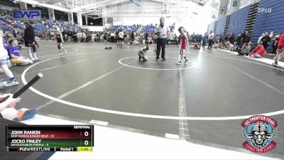 56 lbs Semis (4 Team) - Jocko Finley, Untouchables Purple vs John Rankin, East Kansas Eagles Gold