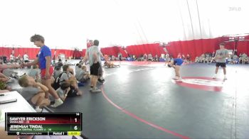 165 lbs Semis & Wb (16 Team) - Brett DeRoo, Waska/BBE vs Andrew Harmon, Franklin Central Flashes A