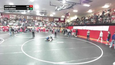 126 lbs 5th Place Match - Kian Kanekoa, Burley vs Ashton Lewis, Middleton