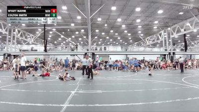 64 lbs Semis (4 Team) - Colton Smith, Barn Brothers WC vs Wyatt Mathe, Warhawks