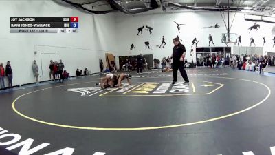 131 B Champ. Round 2 - Joy Jackson, Schreiner University vs Ilani Jones-Wallace, Mount Union University