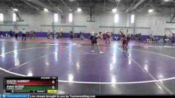 133 lbs Semifinal - Austin Gabbert, Augsburg vs Evan Husko, Cornell College