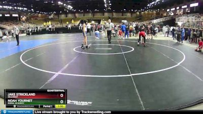 85 lbs Quarterfinal - Noah Yournet, Doral Academy vs Jake Strickland, Hillcrest