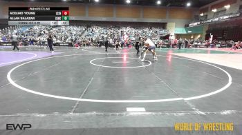 113 lbs Consi Of 8 #1 - Acelino Young, Lassen vs Allan Salazar, Salem Elite Mat Club