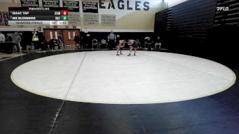132 lbs Quarterfinal - Isaac Yap, Stamford vs Ike Blomberg, Shelton
