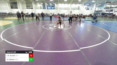 81 lbs Consi Of 8 #2 - Robert Arnett, Top Flight Wrestling Academy vs Ryder Walsh, Wrestlers Way