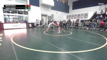 175 lbs Cons. Round 6 - Mason Sauls, Chaparral vs James Munro, Canyon