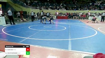 105 lbs Round Of 16 - Kendell Sohrabi, Piedmont vs GABI DEATHERAGE, Hinton Comets