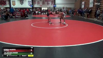 138 lbs Round 2 - Efren Huerta, Ottumwa vs Caleb Bolander, Fort Madison