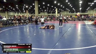 130+140 Round 3 - SophieAnn Brown, The Storm Wrestling Center vs Mckenzie Grove, Unattached