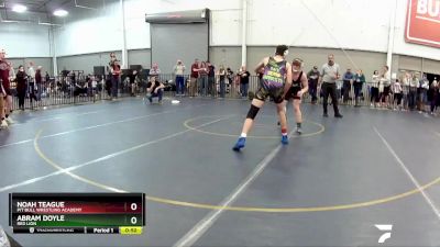 149 lbs Cons. Round 5 - Abram Doyle, Red Lion vs Noah Teague, Pit Bull Wrestling Academy