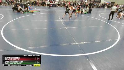 120 lbs Cons. Round 7 - Cale Vandermark, Sebolt Wrestling Academy vs Gavin Landers, Immortal Athletics WC