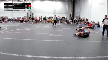 113 lbs Round 3 (4 Team) - Jake Ramos, Broad Axe Gold vs Mac Mustafa, Viking WC