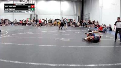 113 lbs Round 3 (4 Team) - Jake Ramos, Broad Axe Gold vs Mac Mustafa, Viking WC
