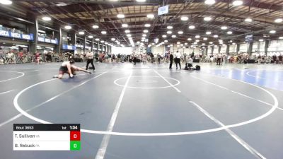 220 lbs Round Of 32 - Timmy Sullivan, VA vs Brody Rebuck, PA