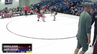 86 lbs Finals (2 Team) - Harper Hamacher, Minnesota Storm Red Boys vs Dominick Jackson, Minnesota Storm Blue Boys