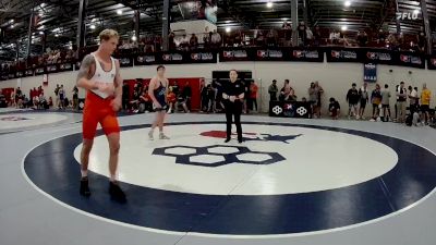 87 kg Champ. Round 1 - Kasey Ross, Burg Training Center vs Noah Harris, Cougar Wrestling Club