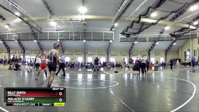 125 lbs Champ. Round 2 - Billy Smith, Unattached vs Malachi O`Leary, Ohio University