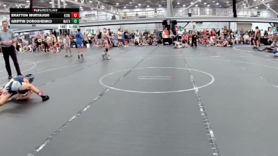 80 lbs Round 4 (8 Team) - Brayton Murtaugh, U2 Brawler Elite vs Griffin Doroshenko, Mat Assassins Grey