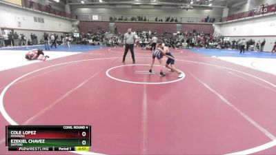 106 lbs Cons. Round 4 - Cole Lopez, Miyamura vs Ezekiel Chavez, Safford