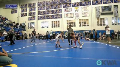 58 lbs Round Of 32 - Paul Walker, Piedmont vs Cutter Bledsoe, Woodland Wrestling Club