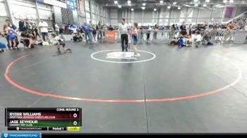 78 lbs Cons. Round 2 - Jase Seymour, Cowboy Mat Club vs Ryder Williams, Deer Park Ironman Wrestling Club