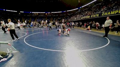 70 lbs Semifinal - Joey Myers, Portage vs Brady Loro, Garnet Valley