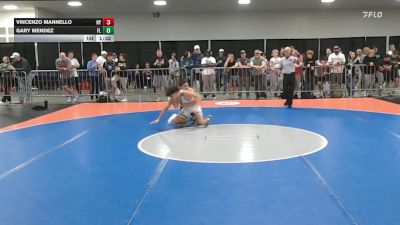 113 lbs Consi Of 32 #1 - Vincenzo Mannello, NY vs Gary Mendez, FL