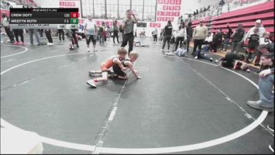 58 lbs Consolation - Crew Doty, Lexington Wrestling Club vs Westyn Ruth, F-5 GRAPPLING