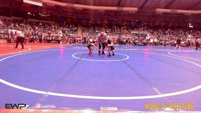 49 lbs Round Of 16 - Noah Archibeque, Top Rank Hammers vs Brooks Giberson, All I See Is Gold Academy