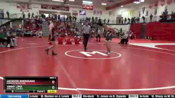 195 lbs Round 2 - Vinny Lima, Iowa City, Liberty vs Jackson Rheingans, Dubuque Hempstead