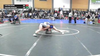 138 lbs Consi Of 8 #2 - Peyton Dowe, Winslow vs Maxine Spencer, Erskine