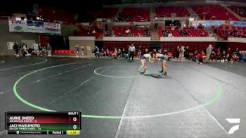 107 lbs Semis (4 Team) - Jaci Masumoto, Keller Timber Creek vs Aurie Sneed, Arlington Martin