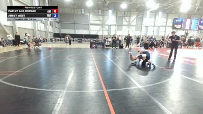 53 lbs Champ. Rd Of 64 - Carlye Ana Boenau, Argo Wrestling Club vs Abbey West, Team Utah