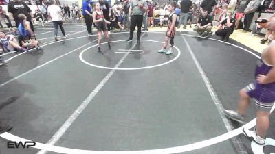 73 lbs Rr Rnd 2 - Woodrow Carroll, Cushing Tigers vs Skylar Tice, Sperry Wrestling Club