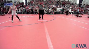 62 lbs Rr Rnd 3 - Briâ€™eon Daugherty, RSA RedStorm vs Camberleigh Hausner, Sperry Wrestling Club