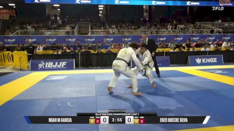 Noah M Garcia vs Enzo Buecke Silva 2026 Pan Kids Jiu-Jitsu IBJJF Championship