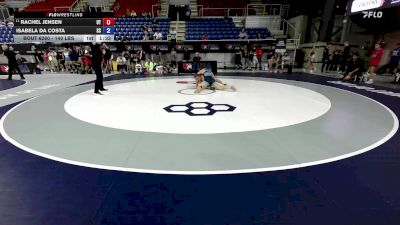 140 lbs Cons. Rd Of 32 - Rachel Jensen, UT vs Isabela Da Costa, SC