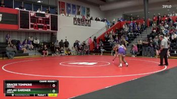 170 lbs Champ. Round 1 - Jaylah Gardner, Keokuk vs Gracee Tompkins, Midland