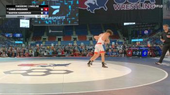 165 lbs Semis - Chris Anguiano, CA vs Easton Kammerud, WI