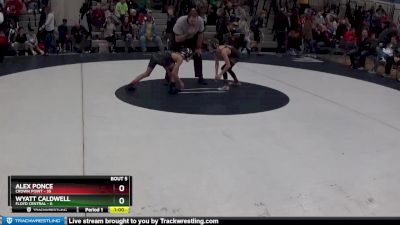 84 lbs Round 3 (4 Team) - Alex Ponce, Crown Point vs Wyatt Caldwell, Floyd Central