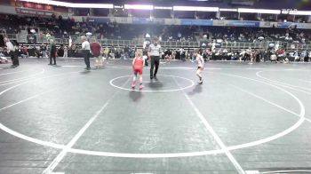 64 lbs 5th Place - Danger Welch, Claremore WC vs Nash Bisaillon, Hammerin Hawks WC