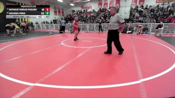 135 lbs Cons. Round 2 - Nathalie Vargas-Paulino, Desert Mirage vs Juilissa Pena, Gabrielino