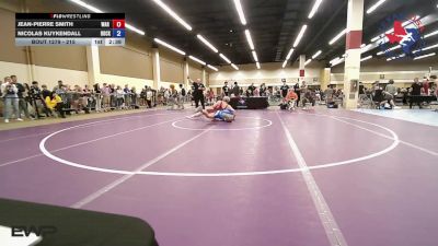 215 lbs Quarterfinal - Jean-Pierre Smith, WAR Training Center vs Nicolas Kuykendall, Rockwall Training Center